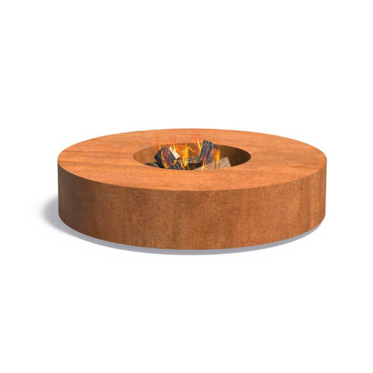 Adezz Forno Round Fire Pit Table Corten Steel No grill