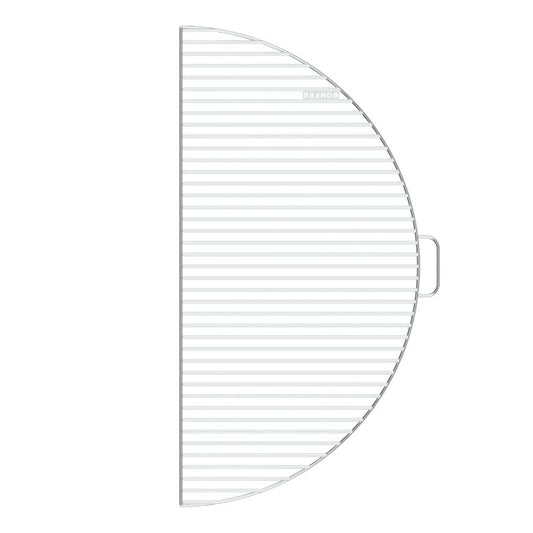BonFeu Fire Pit Grill Half Circle