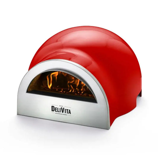 DeliVita Chilli Red Wood Fired Pizza Oven