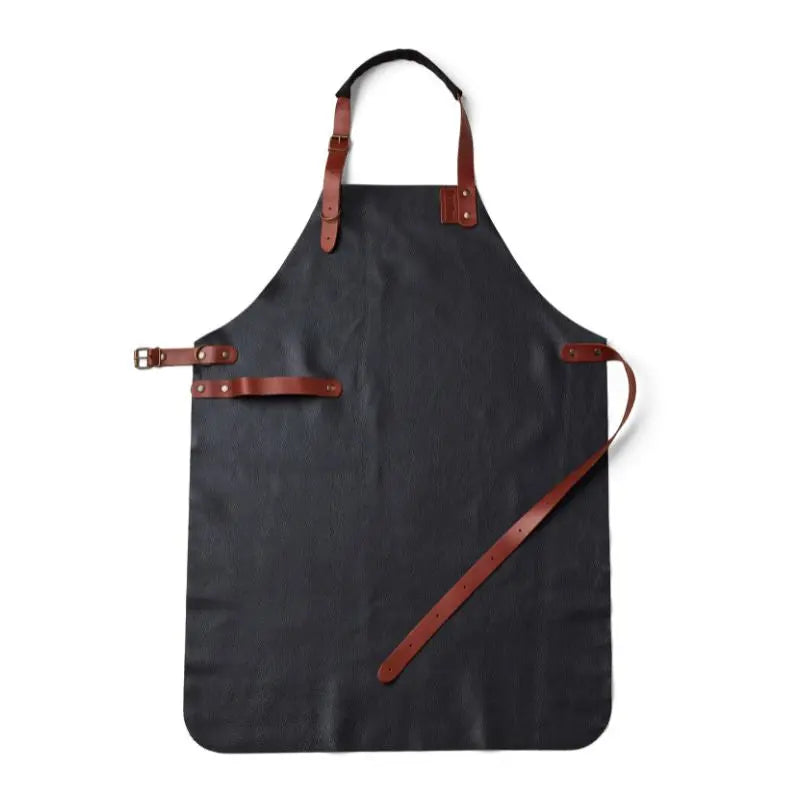 DeliVita Leather Cooking Apron