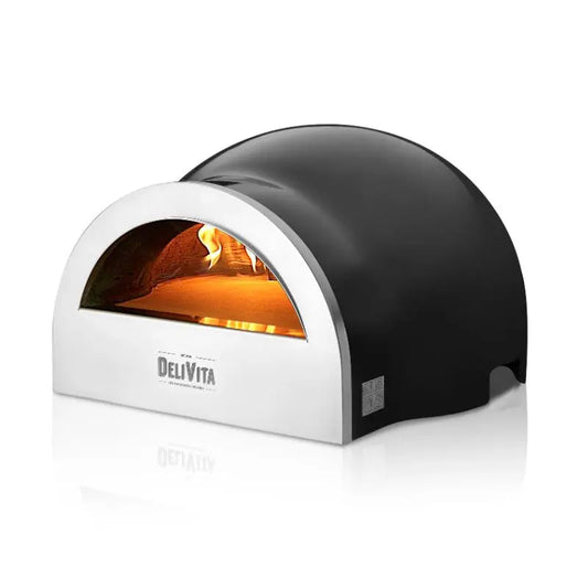DeliVita Very Black Wood Fired Pizza Oven