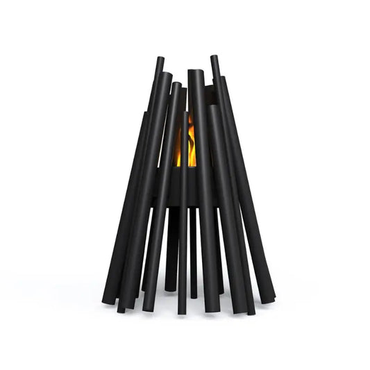EcoSmart Fire Stix 8 Portable Bioethanol Fire Pit Black Burner