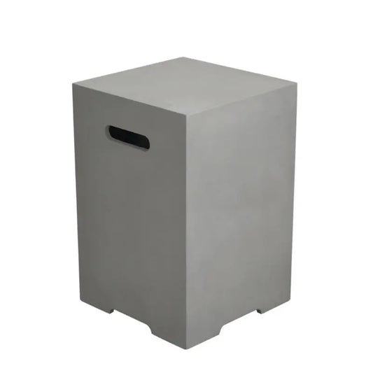 Elementi Fire Square Tank Cover - Smooth Grey (Large)