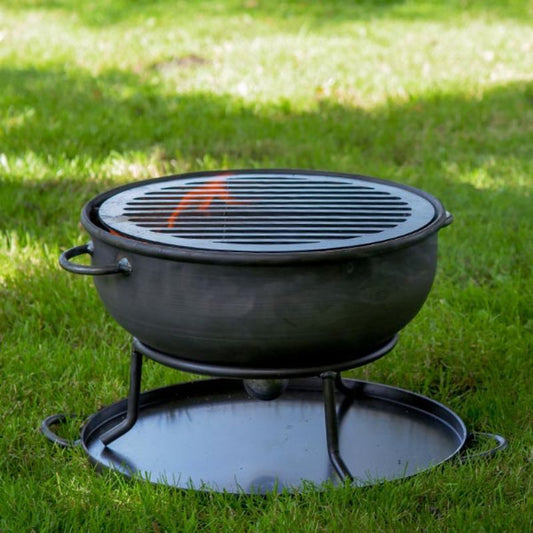 Firepits UK 2 in 1 Camping Fire Pit & Roasting Oven