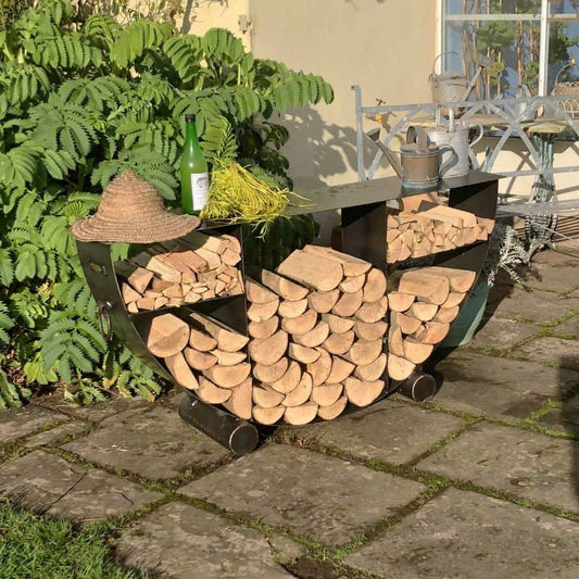 Firepits UK Half Circular Log Store