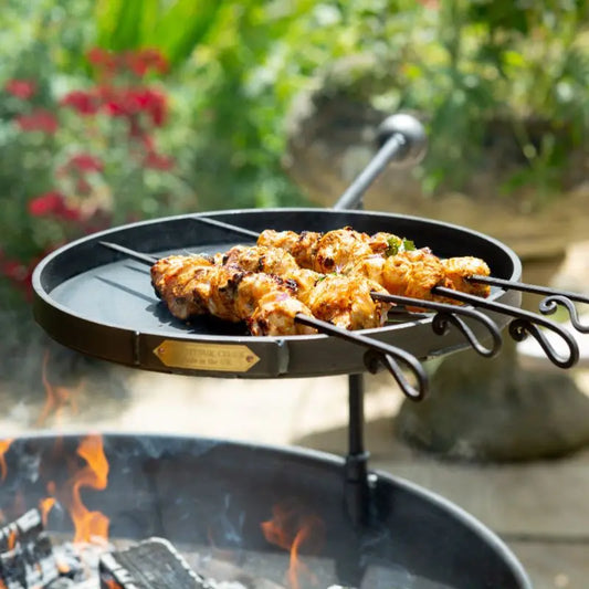 Firepits UK Warming Swing Arm BBQ Rack