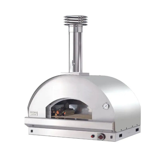 Fontana Mangiafuoco Dual Fuel Pizza Oven Stainless Steel