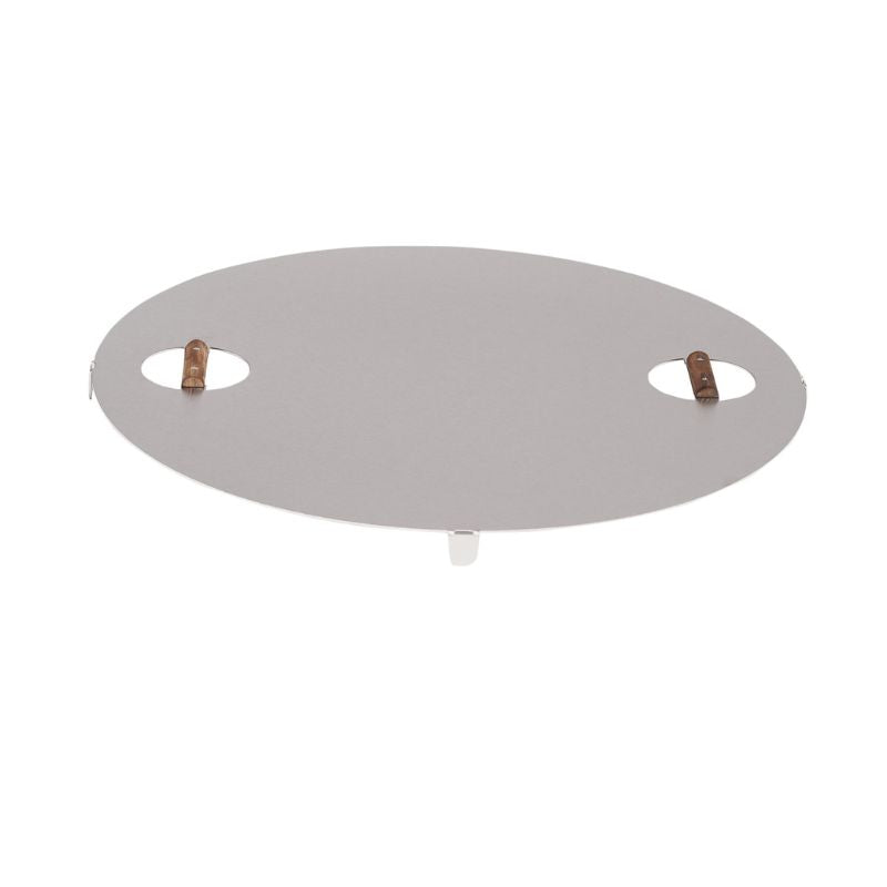 GrillSymbol Luna Fire Pit Lid Stainless Steel