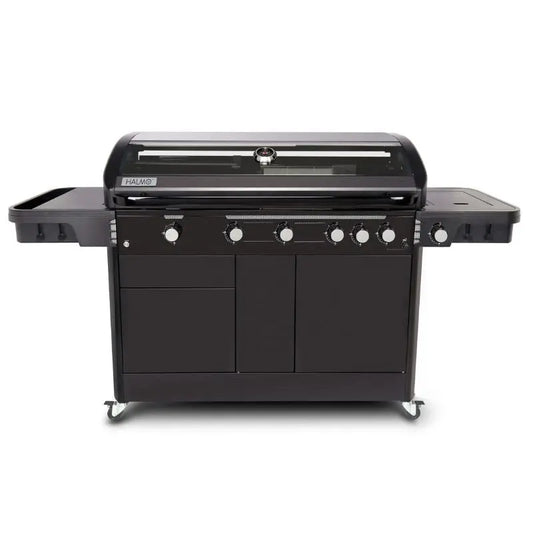 Halmo 6 Burner Premium Gas Grill With Side Burner