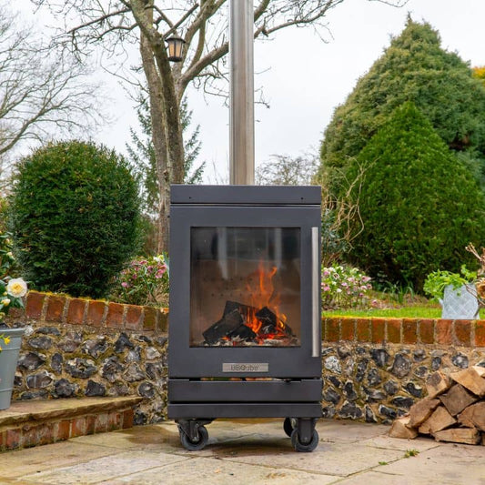 BBQube HeatQube with 4 Wheel Base