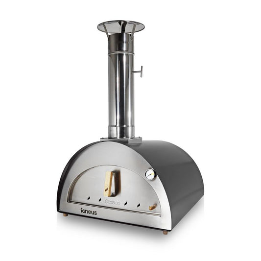 Igneus Classico Wood Fired Pizza Oven Pro Bundle Graphite