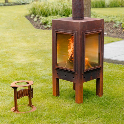 Adezz Forno DIGNA Outdoor Fireplace Corten Steel