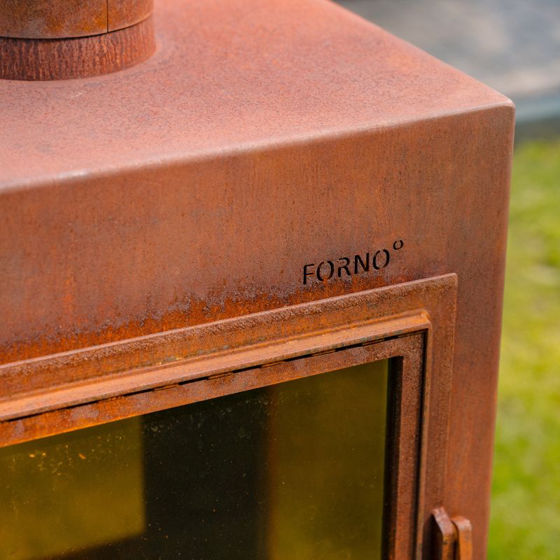 Adezz Forno DIGNA Outdoor Fireplace Corten Steel