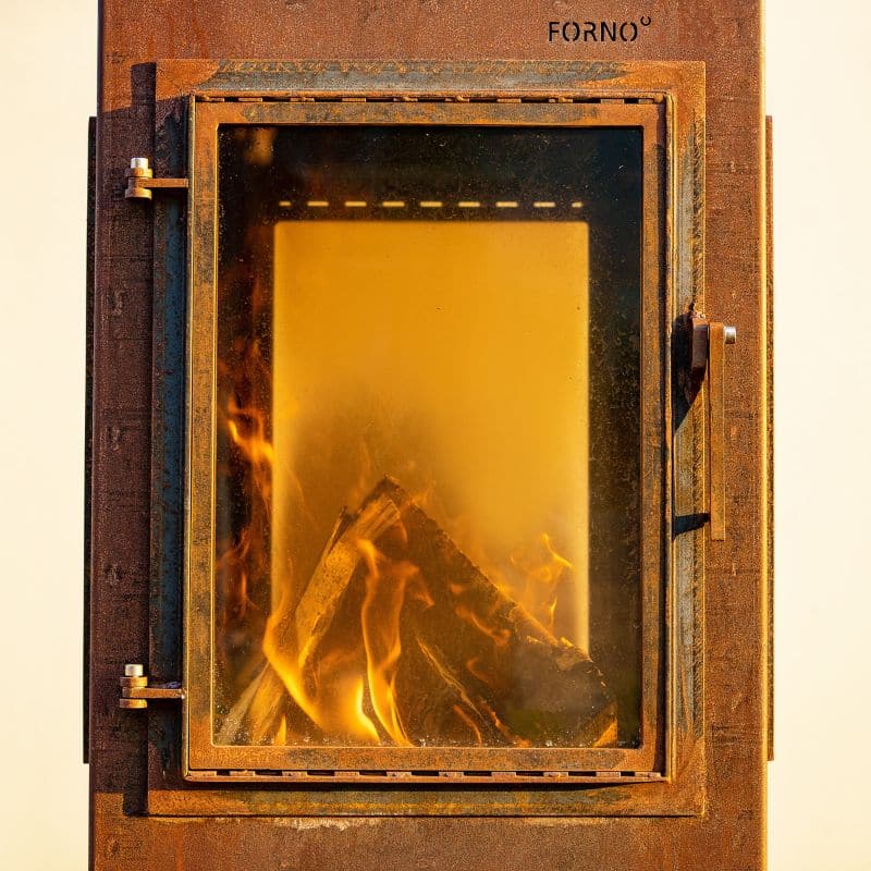 Adezz Forno DIGNA Outdoor Fireplace Corten Steel