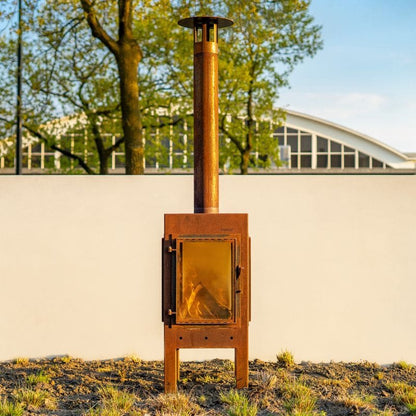 Adezz Forno DIGNA Outdoor Fireplace Corten Steel