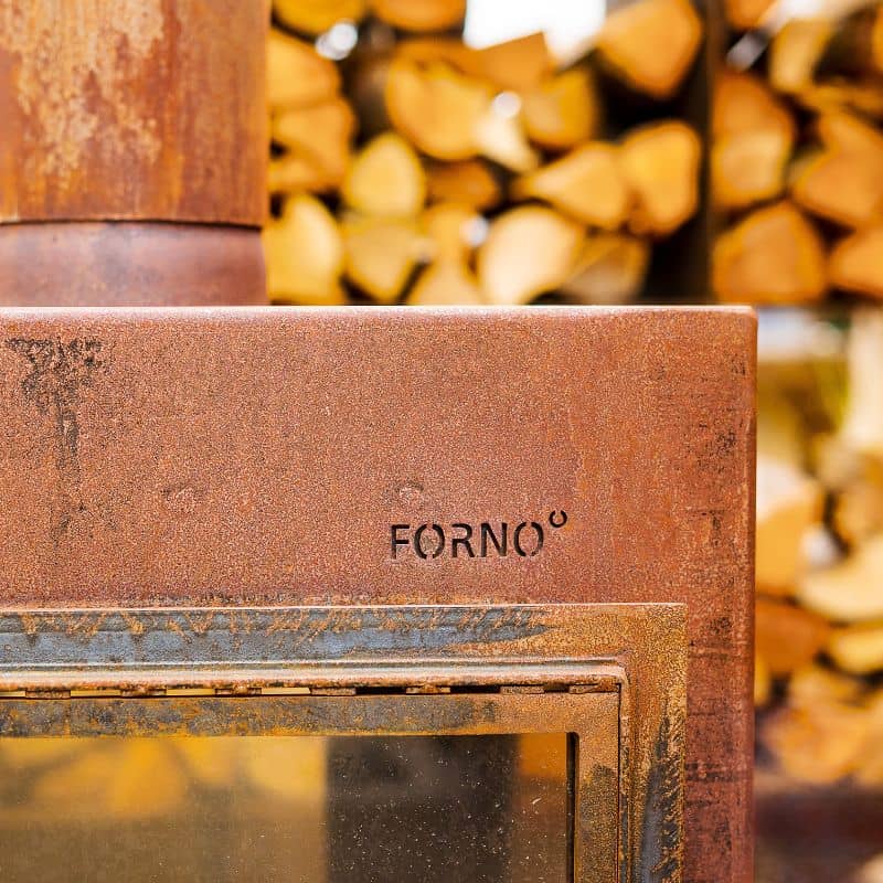 Adezz Forno DIGNA Outdoor Fireplace Corten Steel
