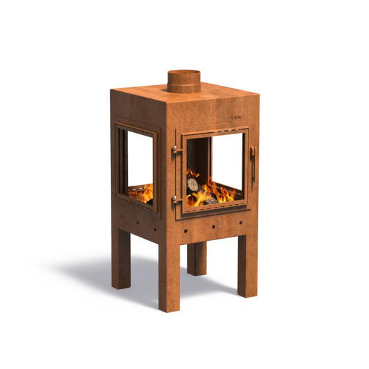 Adezz Forno DIGNA Outdoor Fireplace Corten Steel Standard
