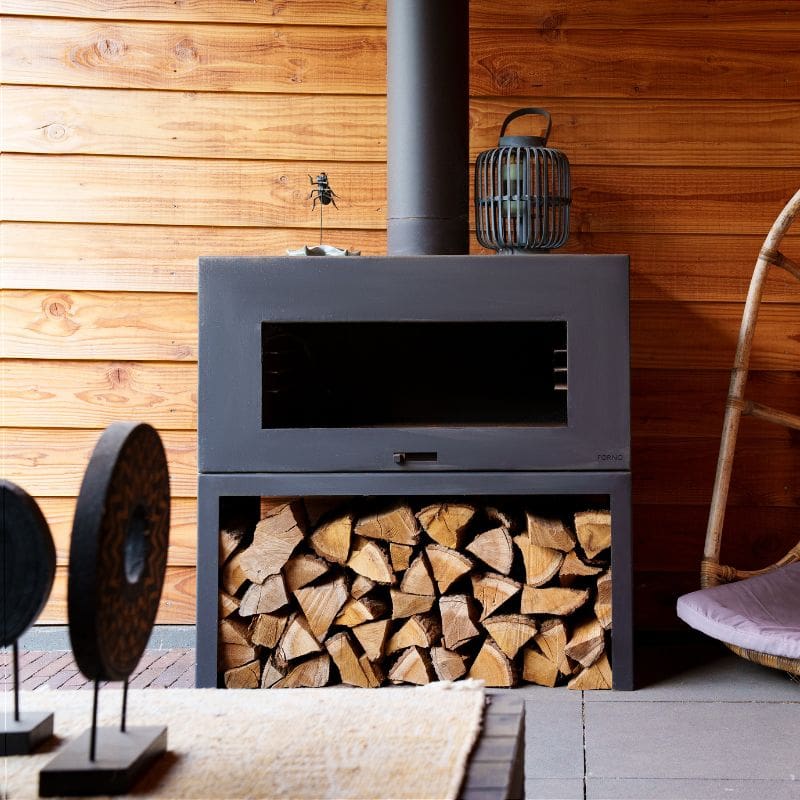 Adezz Forno ENOK Outdoor Fireplace Black