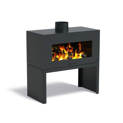 Adezz Forno ENOK Outdoor Fireplace Black
