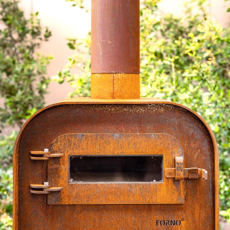 Adezz Forno GAP Outdoor Fireplace and Pizza Oven Corten Steel