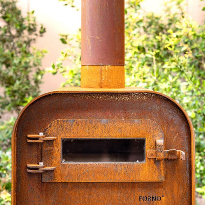 Adezz Forno GAP Outdoor Fireplace and Pizza Oven Corten Steel