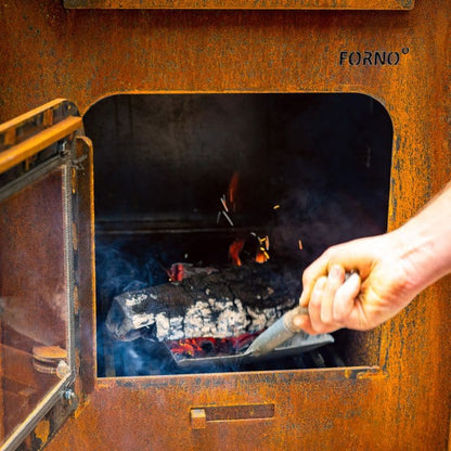 Adezz Forno GAP Outdoor Fireplace and Pizza Oven Corten Steel