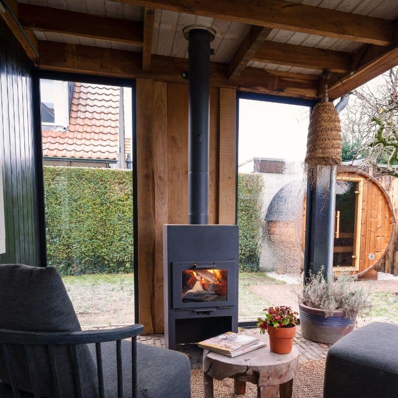 Adezz Forno STIG Outdoor Fireplace Black