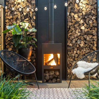 Adezz Forno STIG Outdoor Fireplace Black