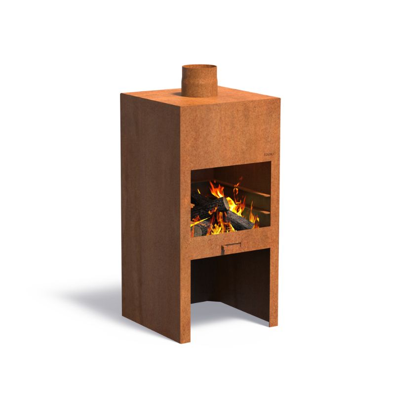 Adezz Forno STIG Outdoor Fireplace Corten Steel