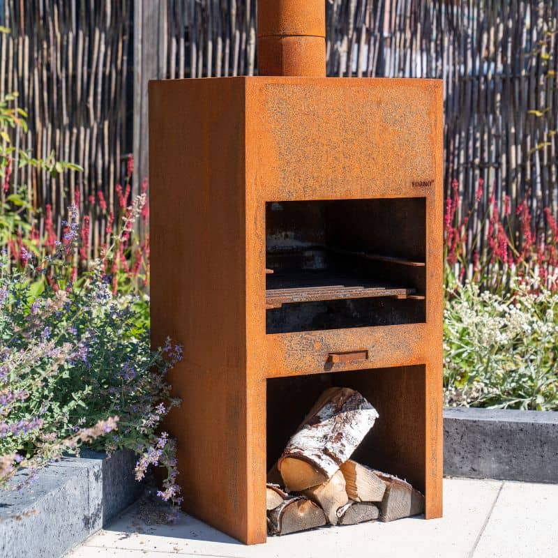 Adezz Forno STIG Outdoor Fireplace Corten Steel