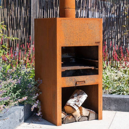 Adezz Forno STIG Outdoor Fireplace Corten Steel