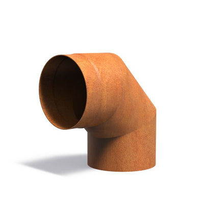 Adezz Forno Stovepipe Connector 200 Corten Steel 90 degrees