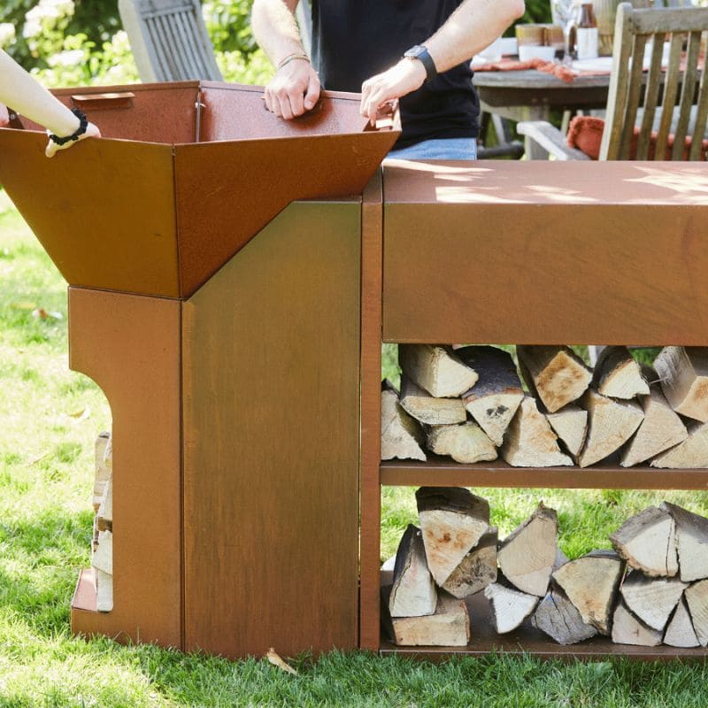 Barbecook Nestor Adapter Corten Steel