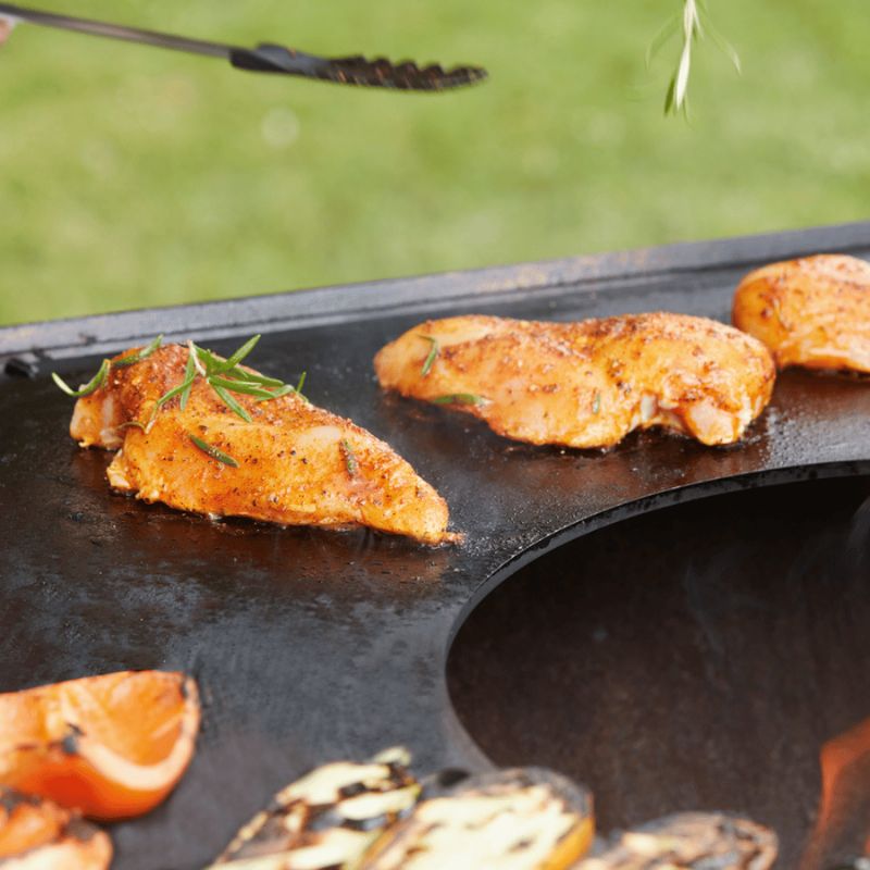 Barbecook Nestor Original Wood BBQ Corten Steel