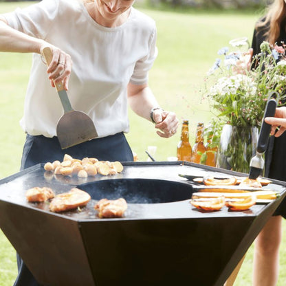 Barbecook Nestor Original Wood BBQ Corten Steel