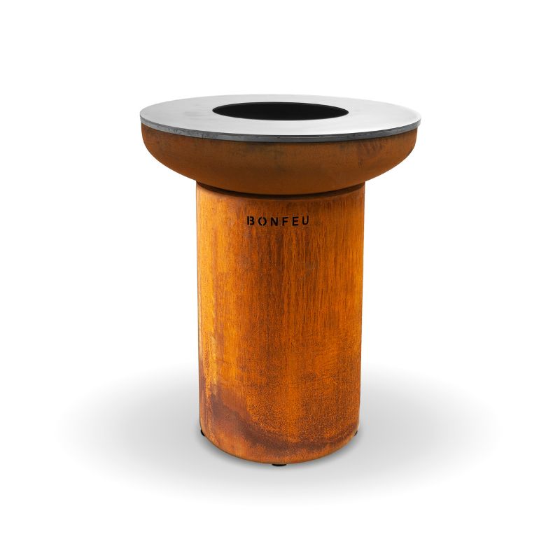 BonFeu BonBiza Plancha Fire Pit Corten Steel