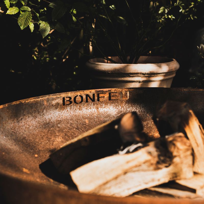 BonFeu BonBowl Corten Steel Fire Pit