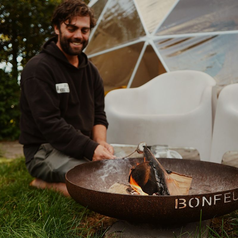 BonFeu BonBowl Corten Steel Fire Pit
