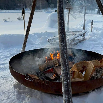 BonFeu BonBowl Corten Steel Fire Pit