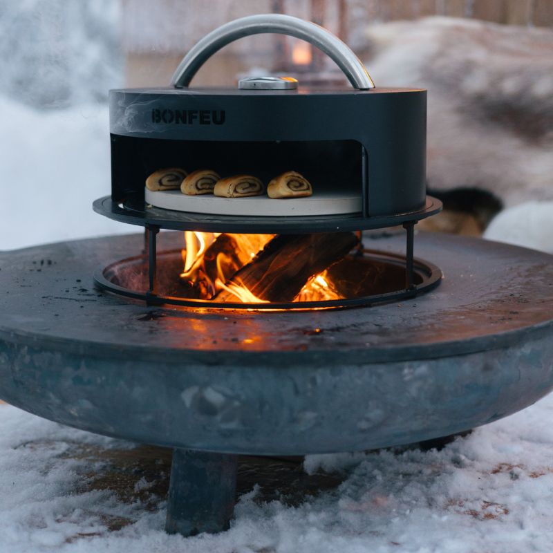 BonFeu Fire Pit Plancha Full Circle