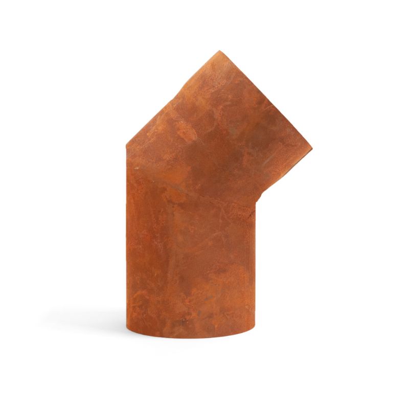 BonFeu Connector 45 Degrees Corten Steel