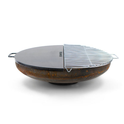 BonFeu Fire Pit Plancha Half Circle