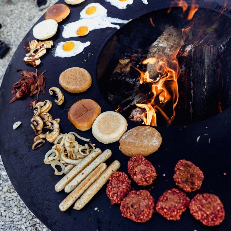 BonFeu Fire Pit Plancha Full Circle