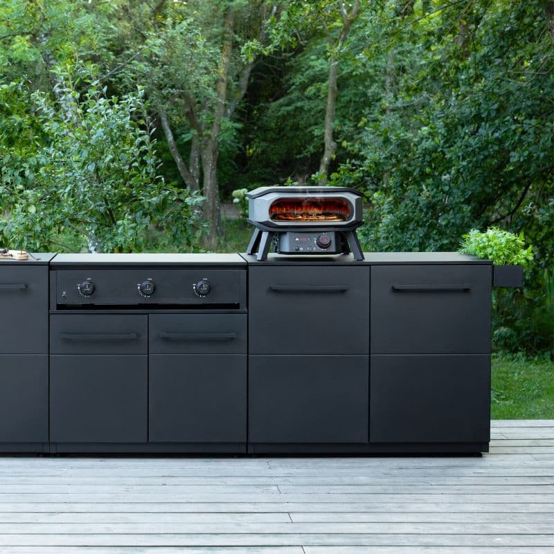 Cozze Elements Outdoor Kitchen 110 Doors Module with Worktop