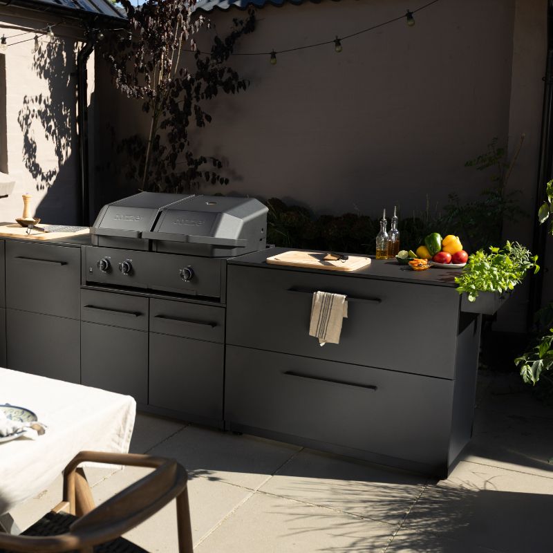 Cozze Elements Outdoor Kitchen 110 Drawer Module with Worktop