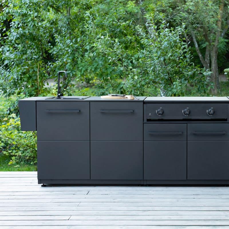 Cozze Elements Outdoor Kitchen 110 Sink Module with Worktop