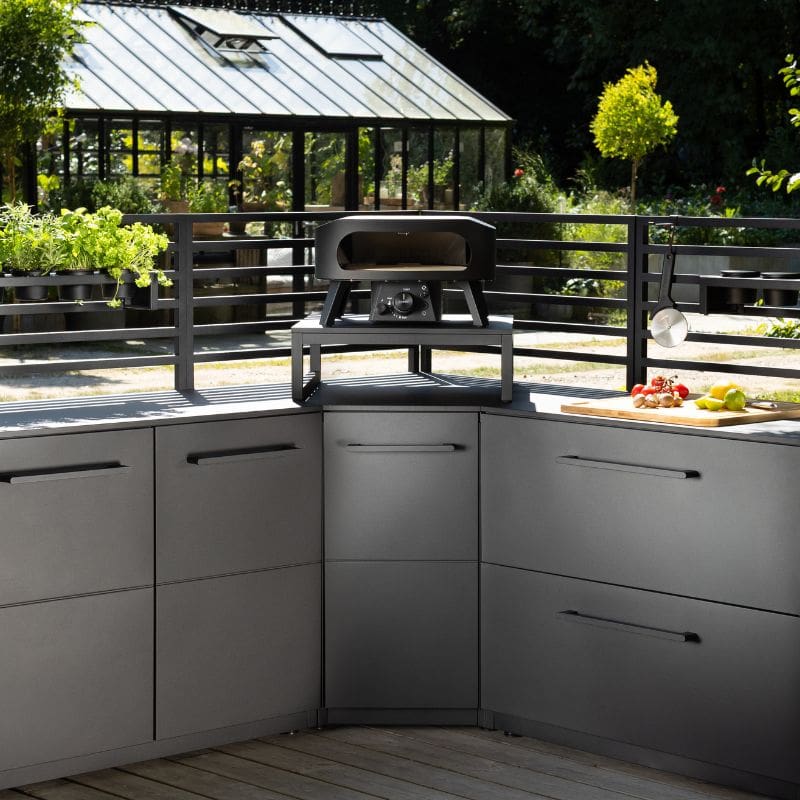Cozze Elements Outdoor Kitchen Corner Module with Worktop