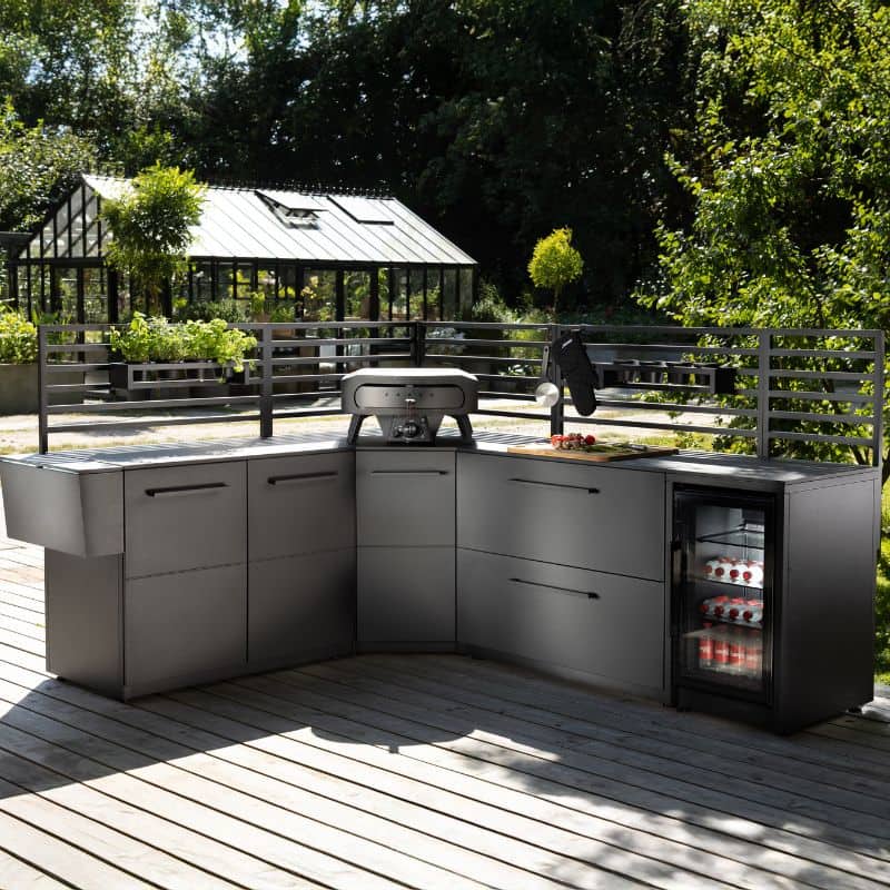 Cozze Elements Outdoor Kitchen Corner Module with Worktop