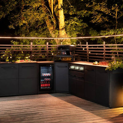Cozze Elements Outdoor Kitchen Corner Module with Worktop