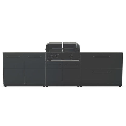 Cozze Elements Modular Outdoor Kitchen - Quattro 900 Grill with Storage